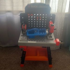 Black and decker kids play set with tools